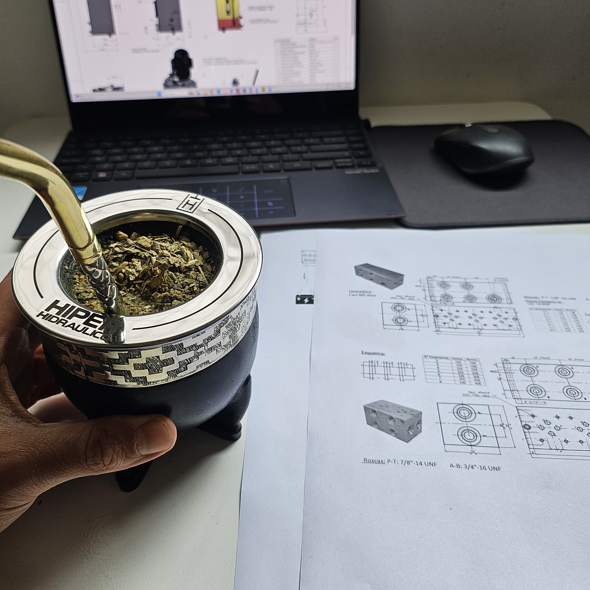 Trabajo hidráulico agrícola