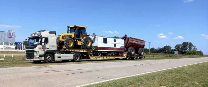 Trabajo hidráulico transporte