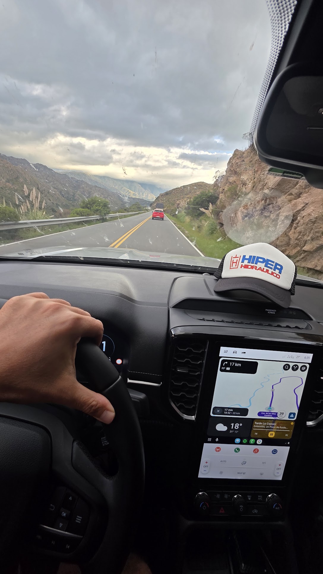 Trabajo hidráulico vial